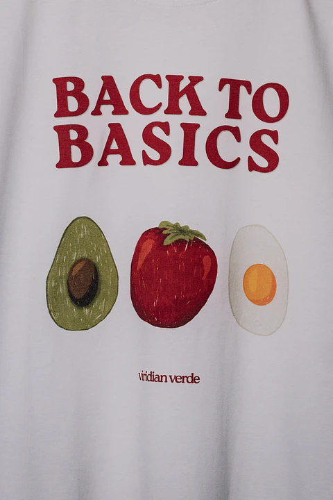 Polera Oversize Back to Basics