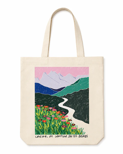 Tote bag - Crear es confiar en tus dones