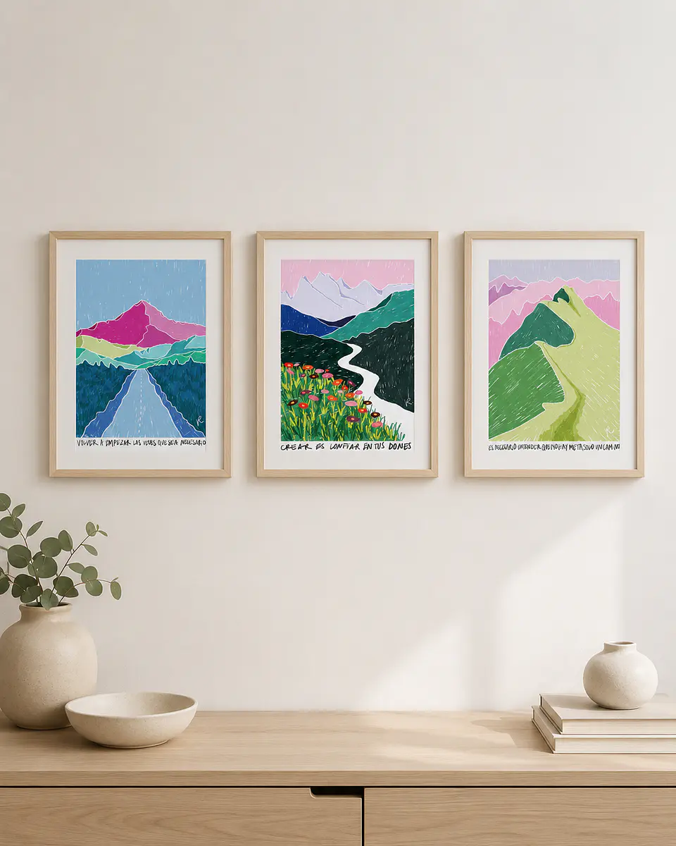 Print Volver a empezar - Serie Paisajes Emocionales 2