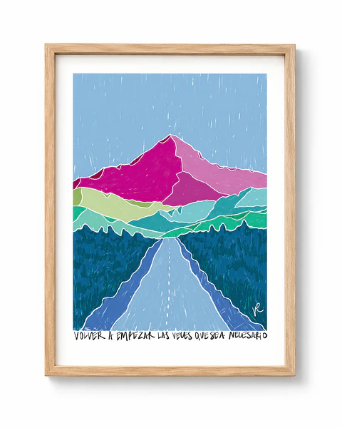 Print Volver a empezar - Serie Paisajes Emocionales