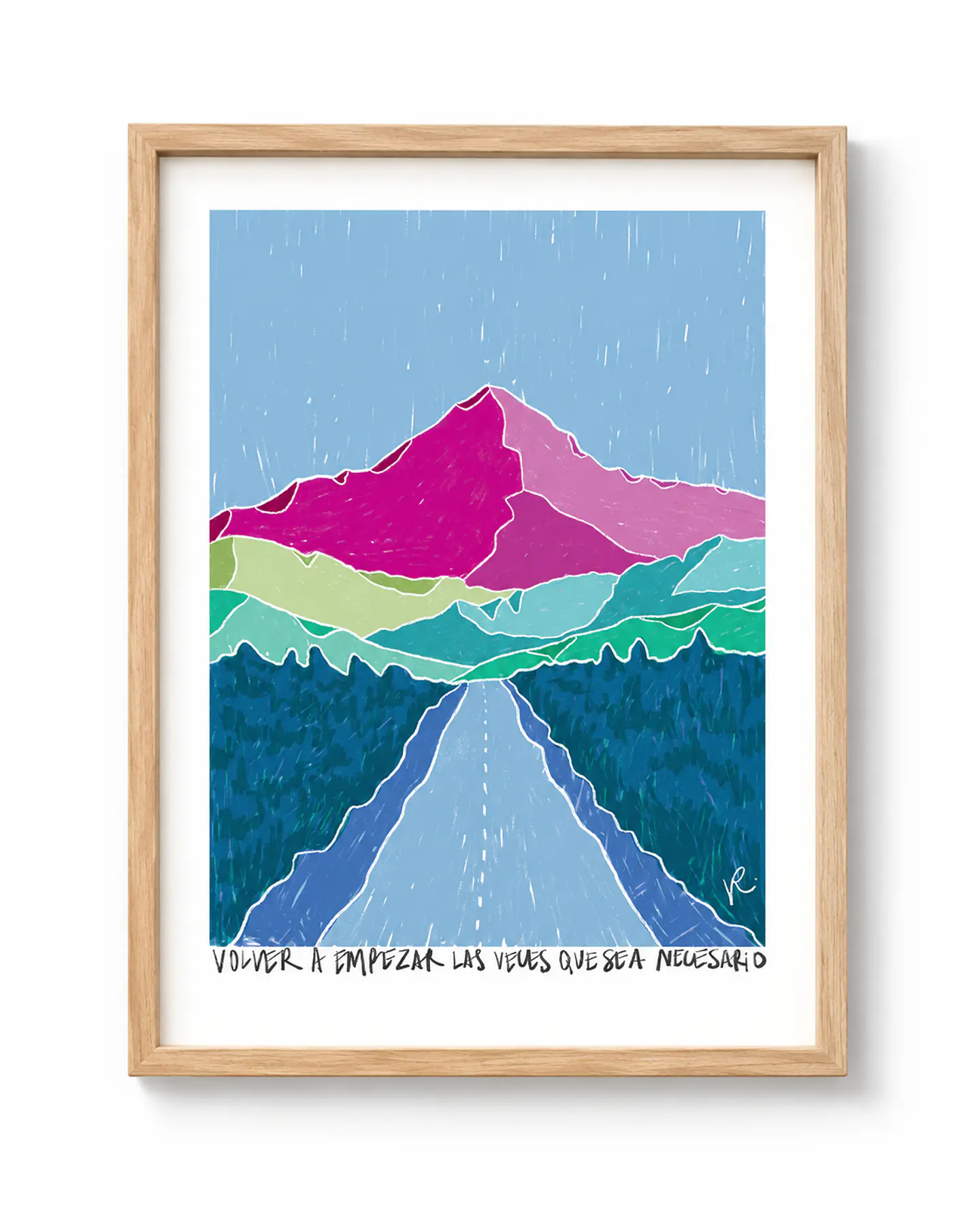 Print Volver a empezar - Serie Paisajes Emocionales 1