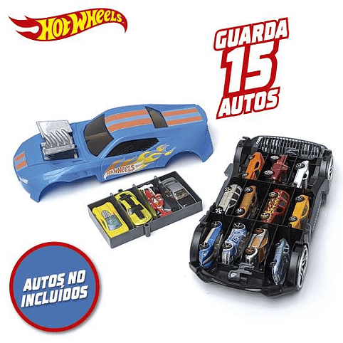 Hot Wheels Almacenaje Auto 2 en 1 1