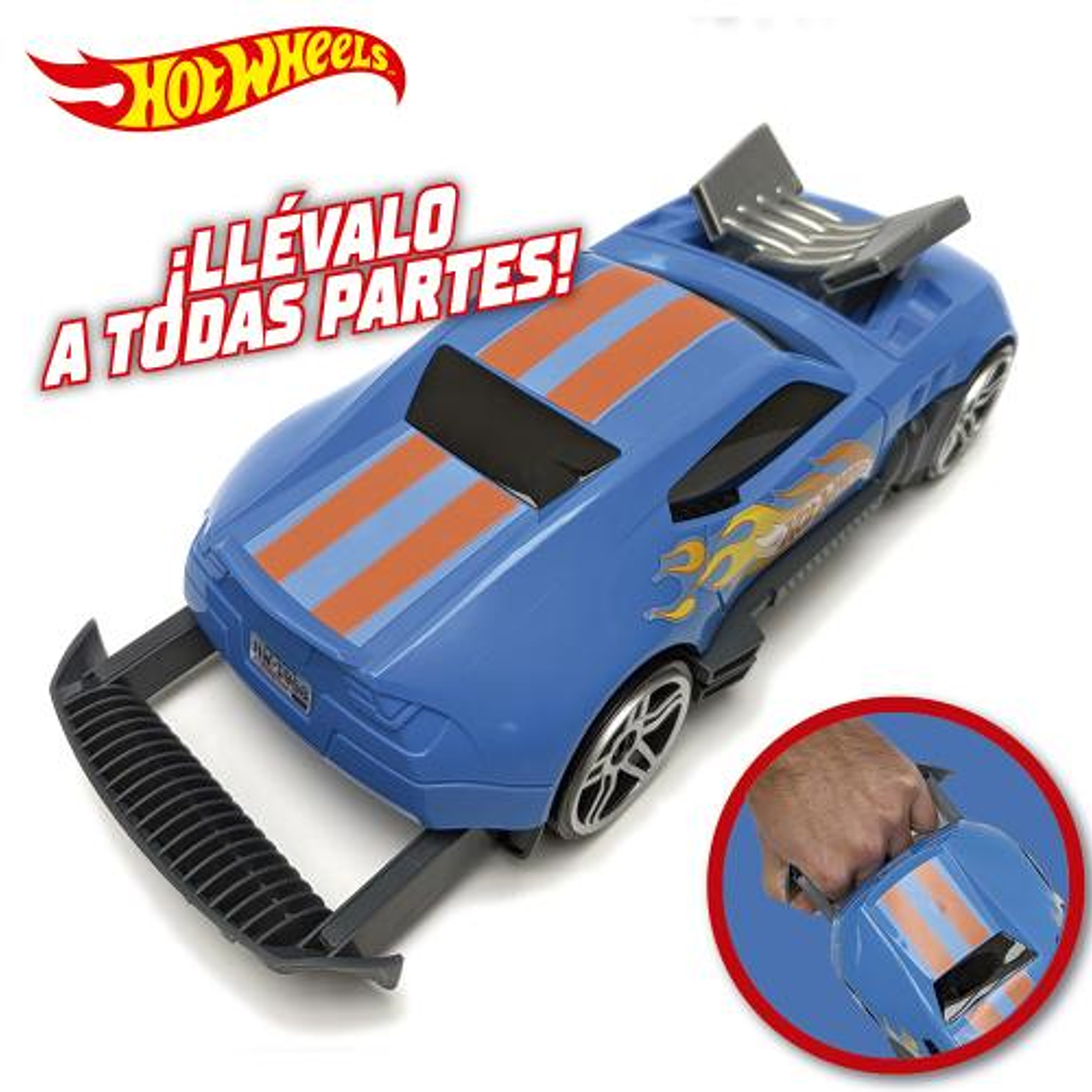 Hot Wheels Almacenaje Auto 2 en 1 5
