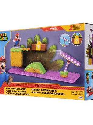 Super Mario Bros PlaySet Soda Jungle