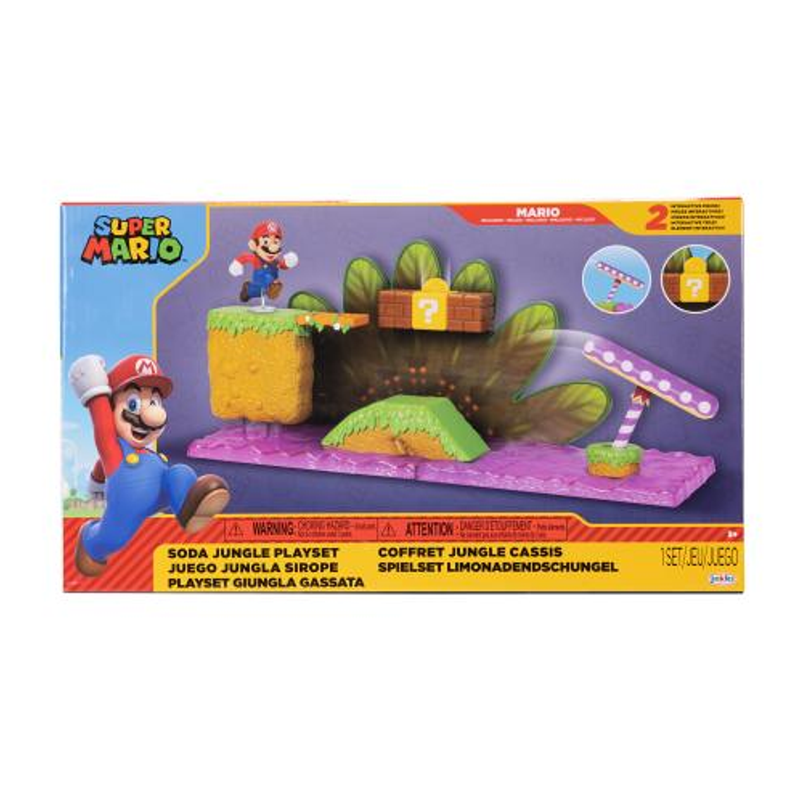 Super Mario Bros PlaySet Soda Jungle 2