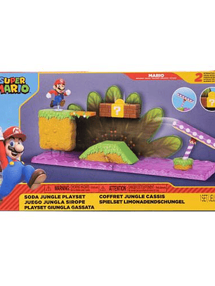Super Mario Bros PlaySet Soda Jungle