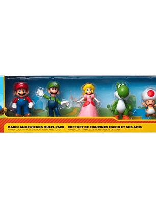 Super Mario Bros + Friends 5 pcs