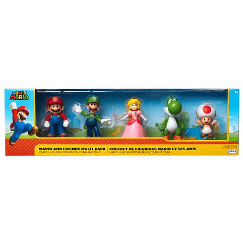 Super Mario Bros + Friends 5 pcs 1
