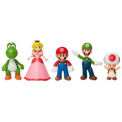 Super Mario Bros + Friends 5 pcs 3
