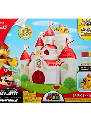 SUPER MARIO BROS: CASTILLO TOAD PLAYSET