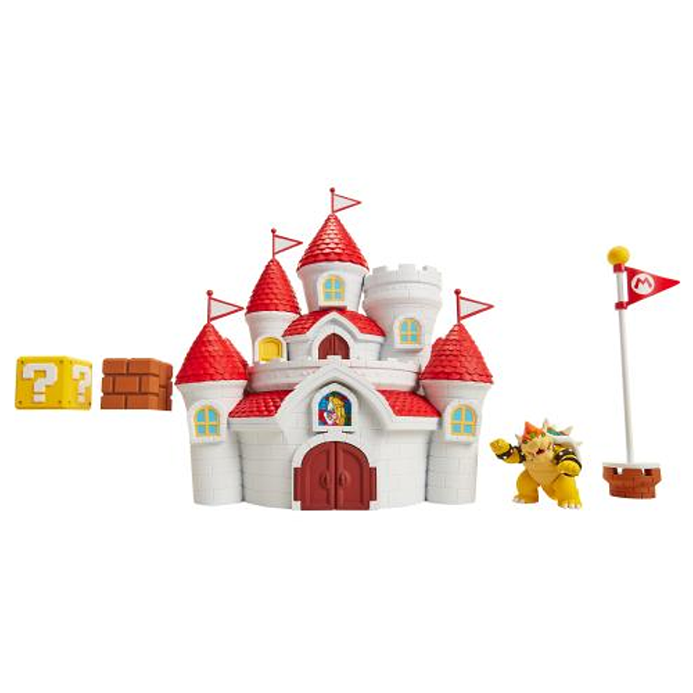 SUPER MARIO BROS: CASTILLO TOAD PLAYSET 4