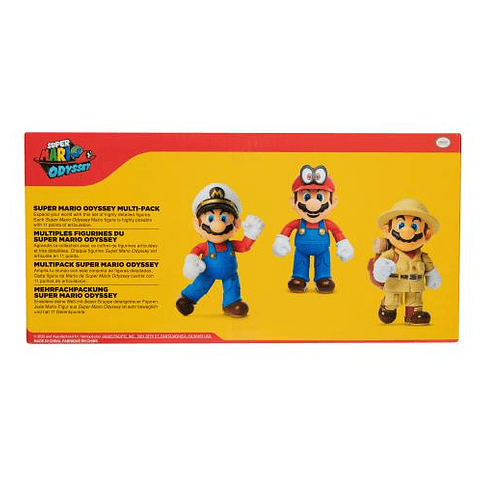Super Mario Odyssey Set X3 4