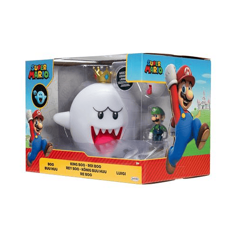 Super Mario Bros: King Boo Set + Luigui 3