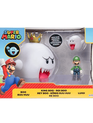 Super Mario Bros: King Boo Set + Luigui