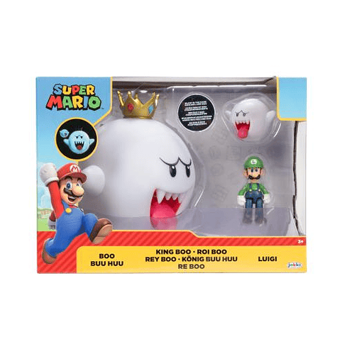Super Mario Bros: King Boo Set + Luigui 1