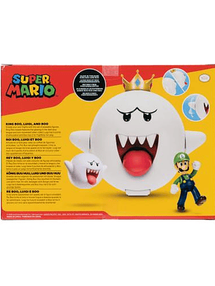Super Mario Bros: King Boo Set + Luigui