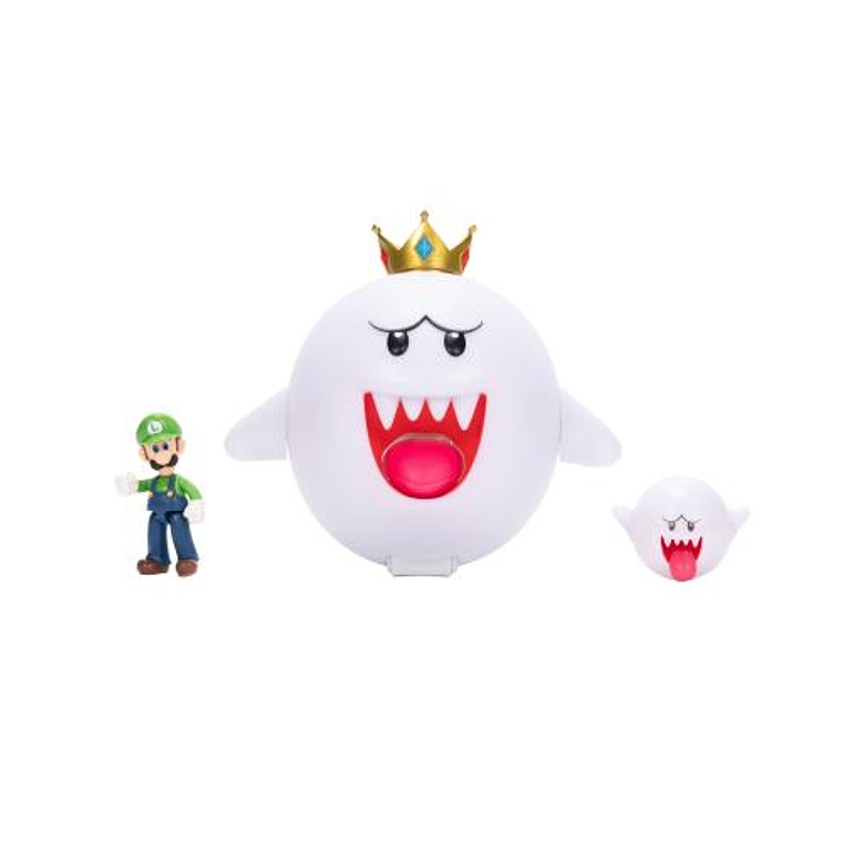 Super Mario Bros: King Boo Set + Luigui 4