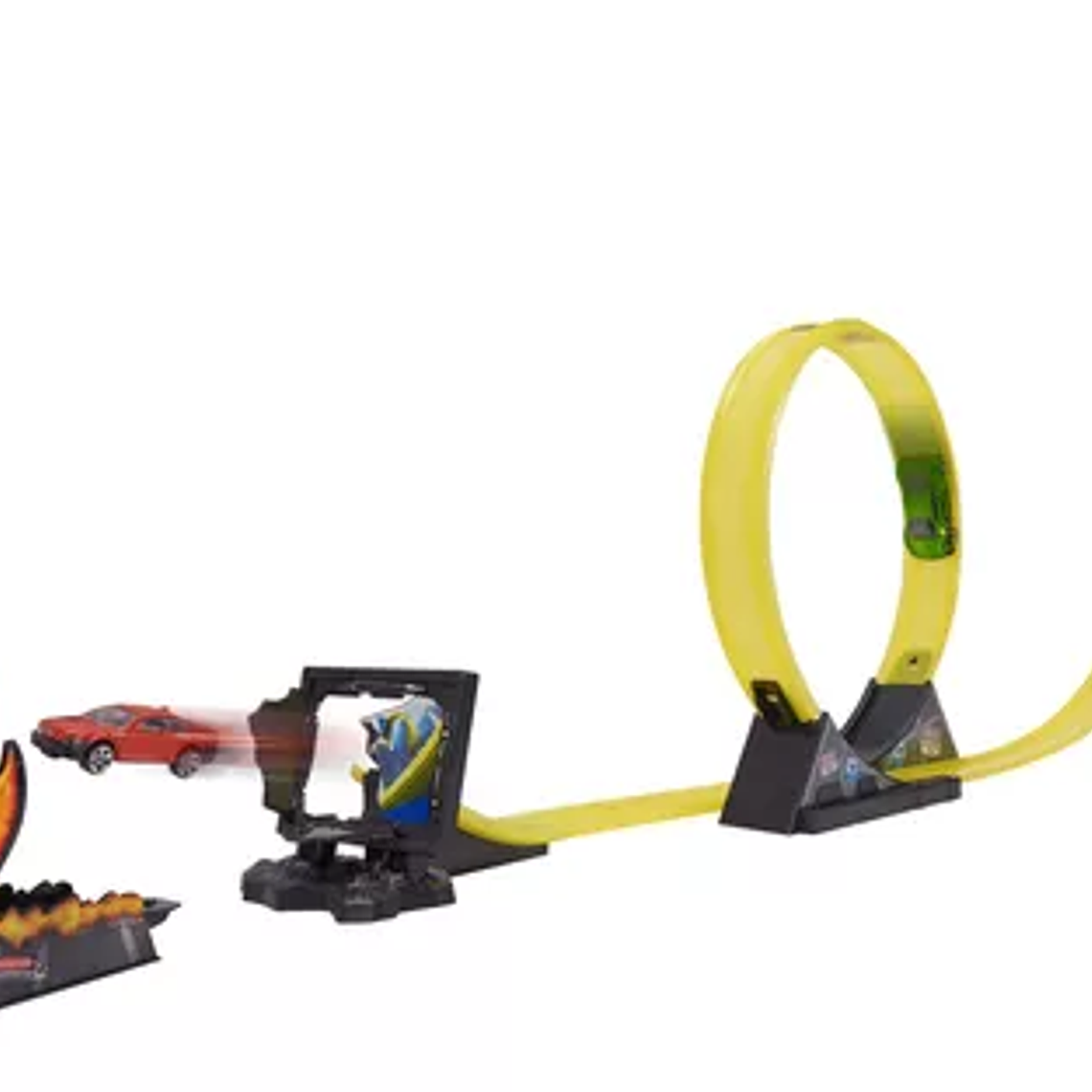 Pista Autos con Aro de Fuego + 4 Autos TZ  7