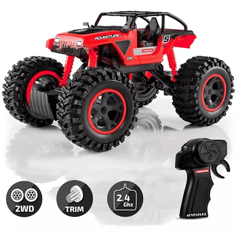 Auto Rc Adventure Nincoracer Con Suspension Rojo 3