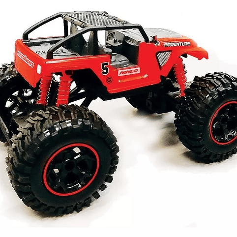 Auto Rc Adventure Nincoracer Con Suspension Rojo 4