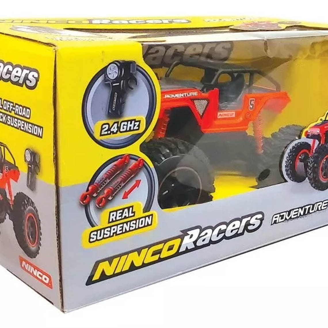 Auto Rc Adventure Nincoracer Con Suspension Rojo 5
