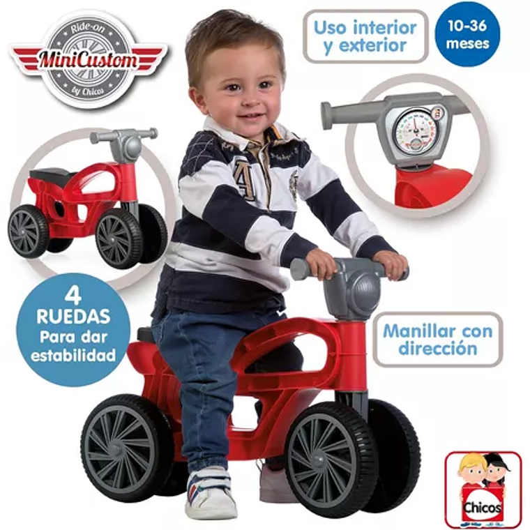 Correpasillos Infantil Mini Custom - Chicos 3