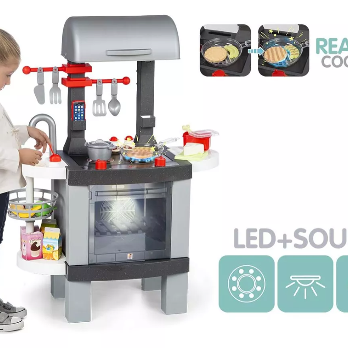 Cocina De Juguete Real Cooking - Chicos 2