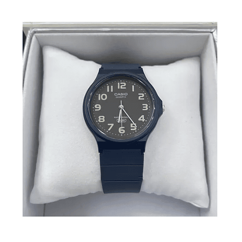 Reloj Para Hombre Casio Classic Mq24uc-2bdf Azul 4