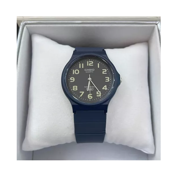 Reloj Para Hombre Casio Classic Mq24uc-2bdf Azul 4