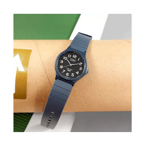 Reloj Para Hombre Casio Classic Mq24uc-2bdf Azul 3