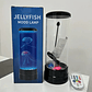 Lampara Decorativa Medusas Luz Led 16 Colores+control Remoto Estructura Negro Pantalla Transparente - thumbnail 6