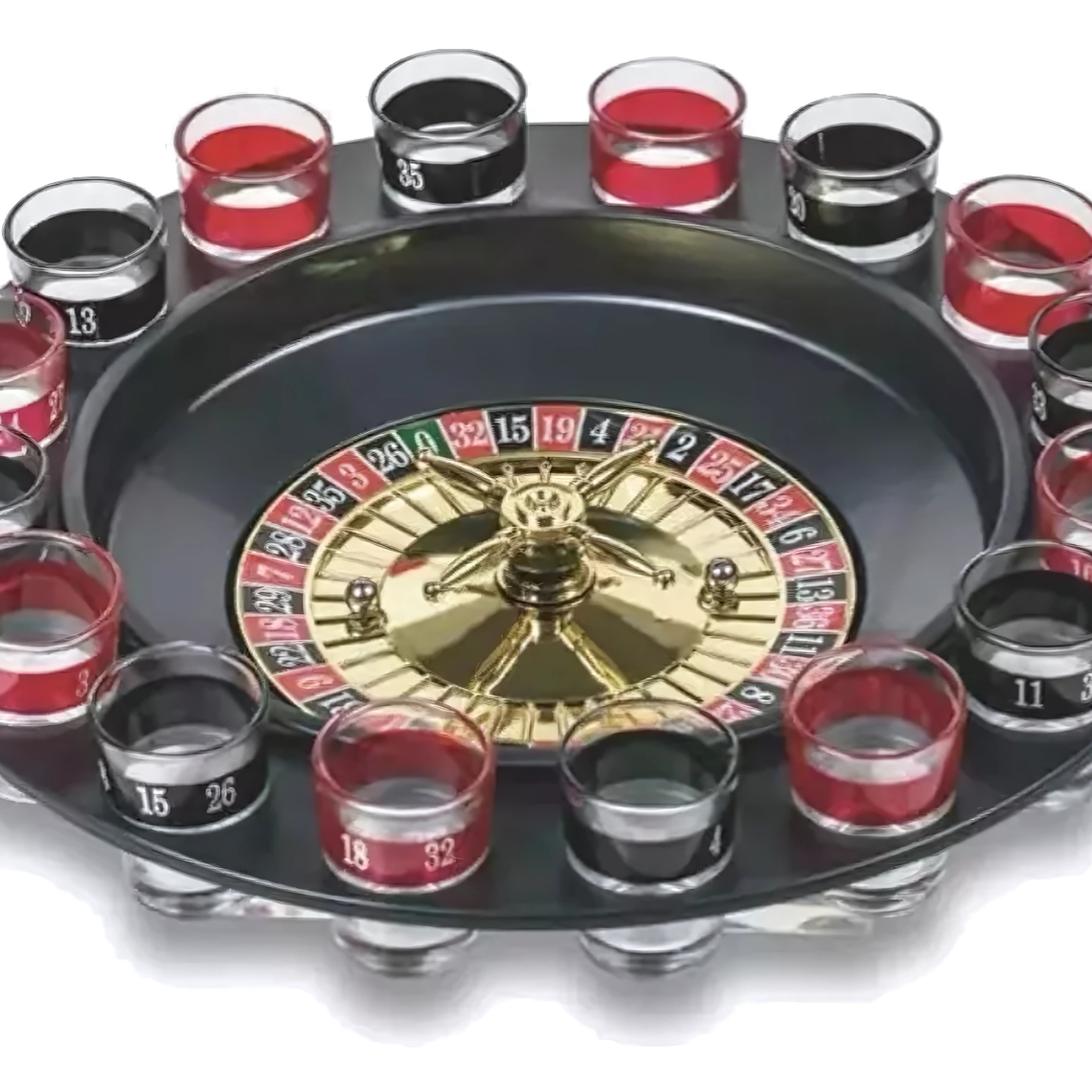Ruleta Casino Shots Cortitos Licor Tequila 4