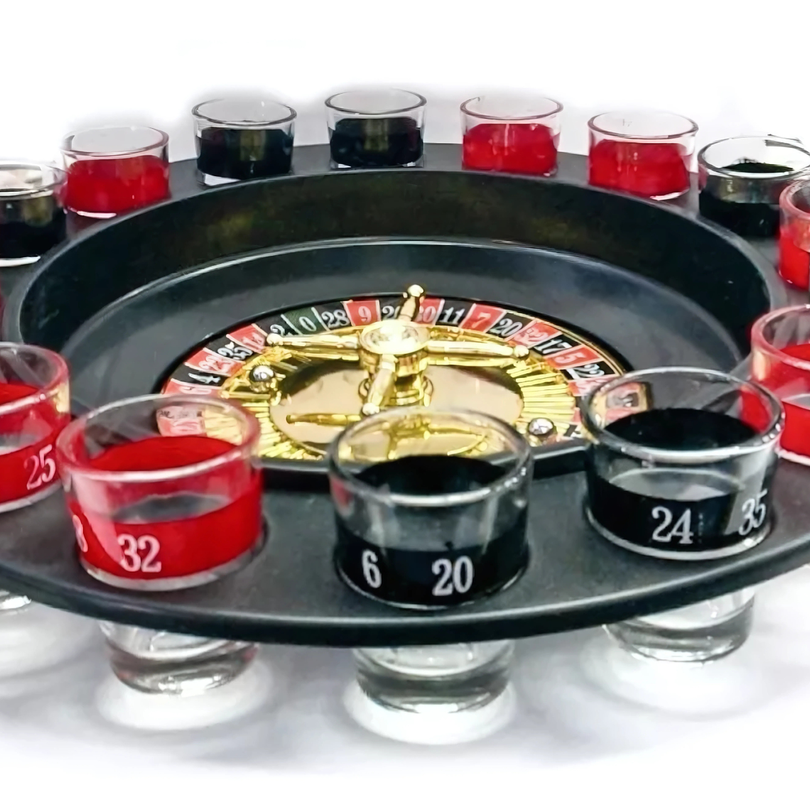 Ruleta Casino Shots Cortitos Licor Tequila 1