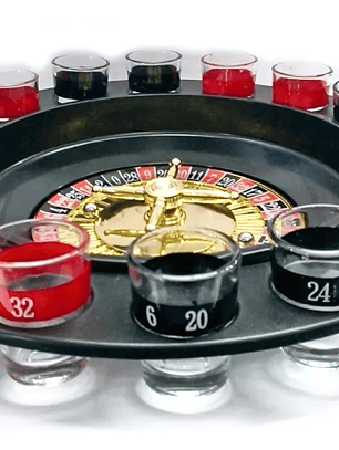 Ruleta Casino Shots Cortitos Licor Tequila