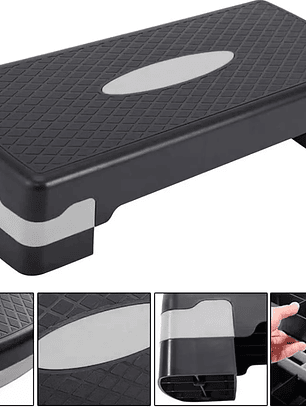 Step Aerobico 2 Niveles Antideslizante Pilates Fitness