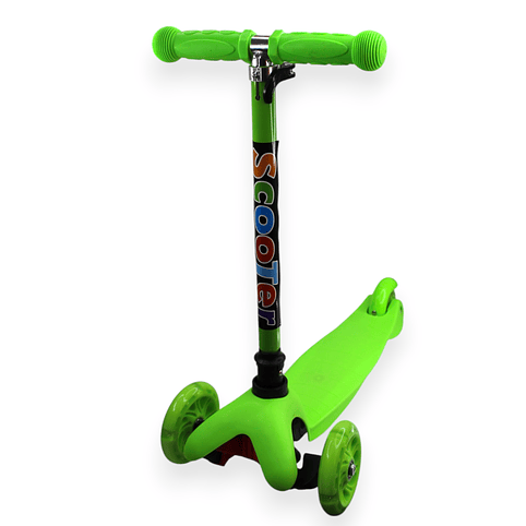 Scooter Monopatín Niño Regulable Luces Led Freno 3