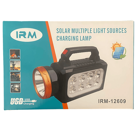 Linterna Carga Solar Multiples Funciones 4