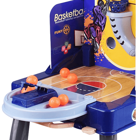 Básquetbol Juego Mesa 2 Jugadores 5