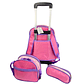 Mochila Con Ruedas + Lonchera + Estuche Niña - Miniatura 18