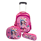 Mochila Con Ruedas + Lonchera + Estuche Niña - Miniatura 28