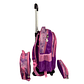 Mochila Con Ruedas + Lonchera + Estuche Niña - Miniatura 2