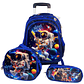 Mochila Con Ruedas + Lonchera + Estuche Niño - thumbnail 28