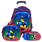 Mochila Con Ruedas + Lonchera + Estuche Niño - thumbnail 13