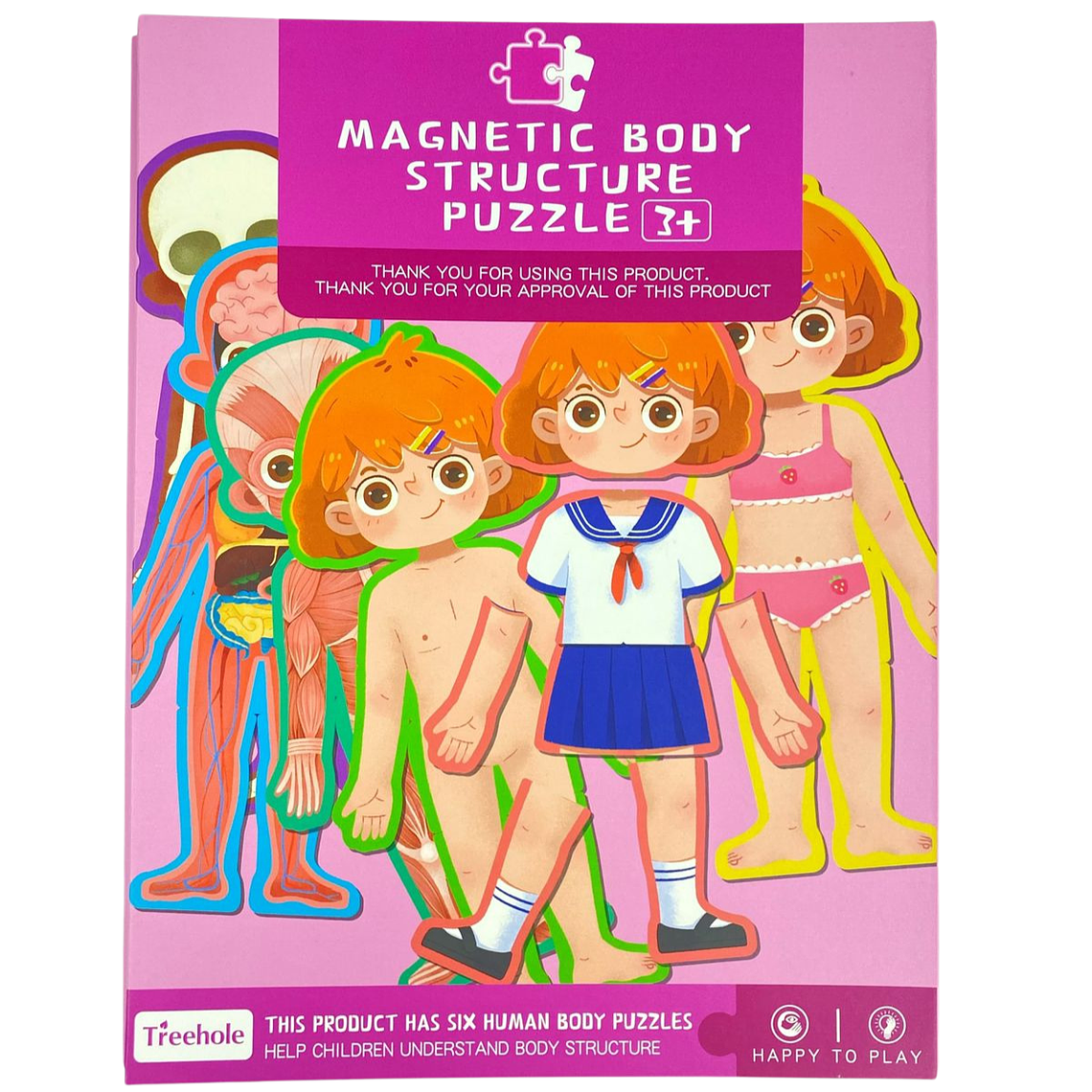 Puzzle Cuerpo Humano Magnético 4