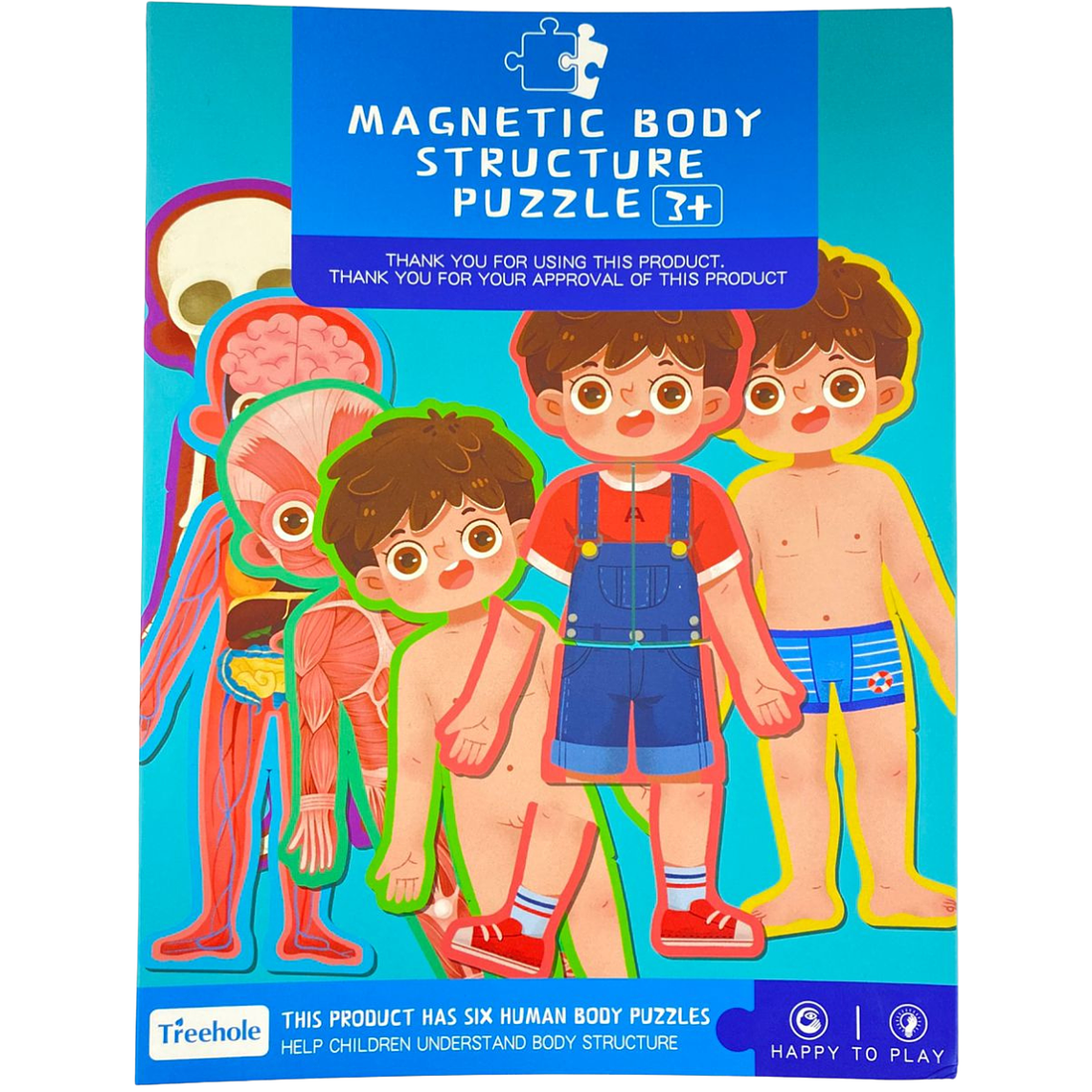 Puzzle Cuerpo Humano Magnético 1