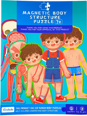Puzzle Cuerpo Humano Magnético