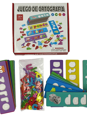 Juego De Ortografía 36pzs