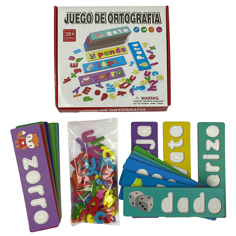Juego De Ortografía 36pzs 2
