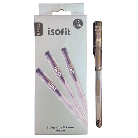 Bolígrafo Gel Isofit 0.7 MM 12 Uni. 4