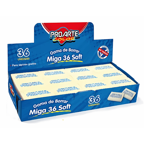 Goma De Miga Proarte 36 Uni. Soft 1